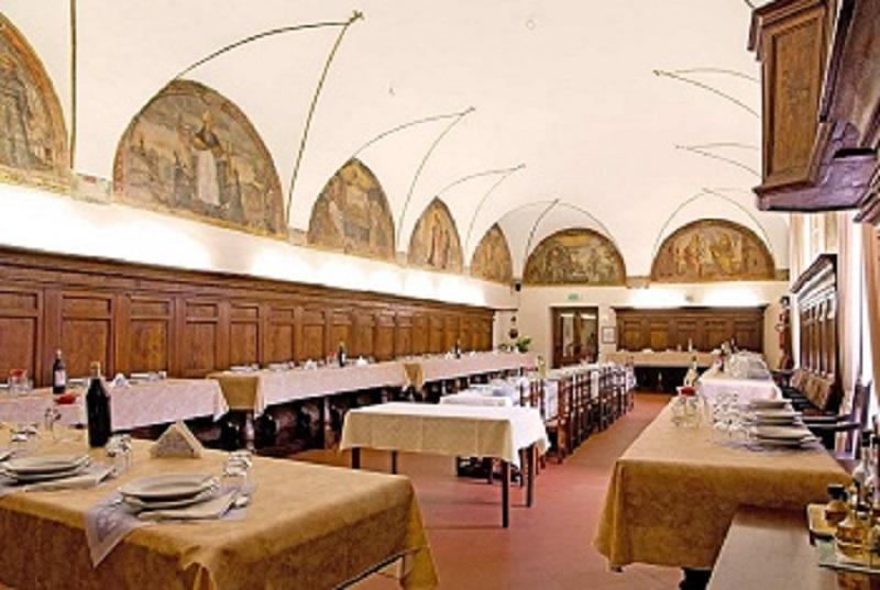 Monastero Ss. Annunziata Hotel Todi Bagian luar foto The restaurant
